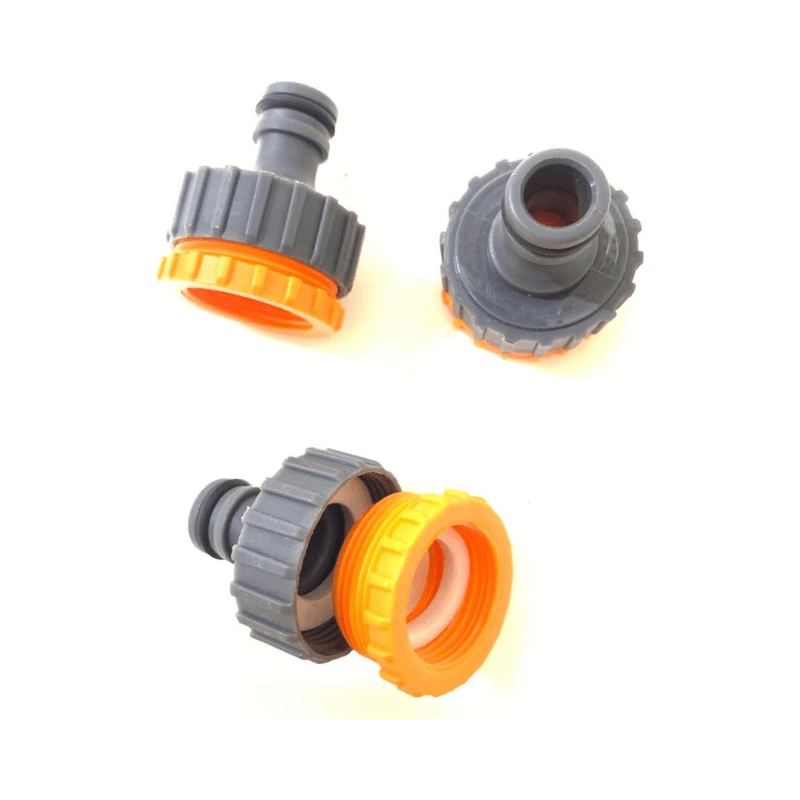Universal Hose Tap Connectors Set, 3/4 Inch, Pack of 3 - Al Ghani Stores